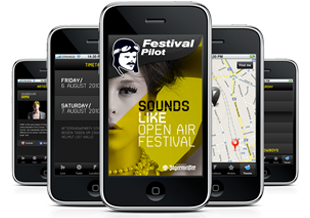 iPhone App Festivalpilot